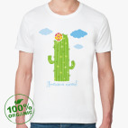 Мужская футболка органик