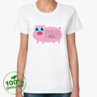 Женская футболка органик