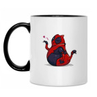 Кружка двухцветная