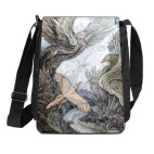 Сумка на плечо (планшет) Птичья роща