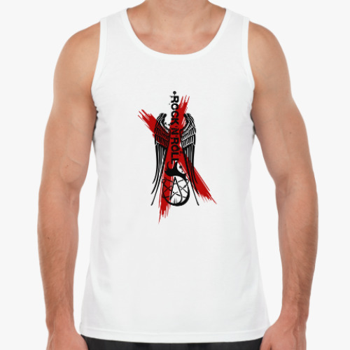 Майка с принтом Рок-н-ролл