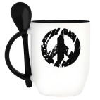 Кружка с ложкой