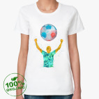 Женская футболка органик