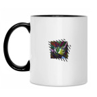 Кружка двухцветная