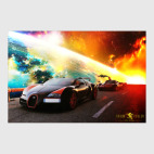 Постер 40 х 60 см Бугатти