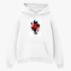 Толстовка худи оверсайз