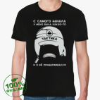 Мужская футболка органик