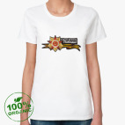 Женская футболка органик