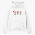 Толстовка худи оверсайз