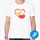 Мужская спортивная футболка