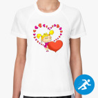 Женская спортивная футболка