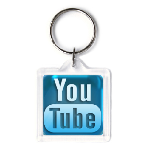 Брелок с принтом YouTube
