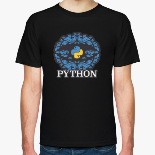 Футболка с принтом Python