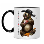 Кружка двухцветная