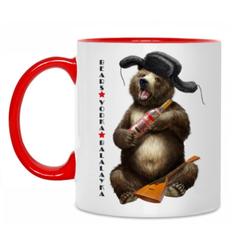 Кружка  Bears, Vodka, Balalayka