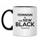 Кружка двухцветная