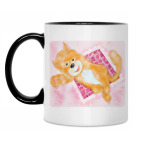 Кружка двухцветная