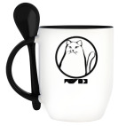 Кружка с ложкой