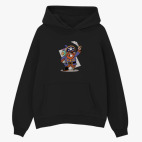 Толстовка худи оверсайз