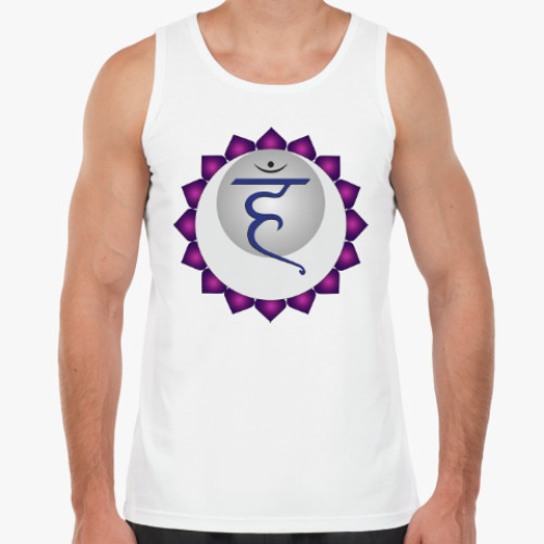 Майка с принтом Янтра Вишудха-чакры