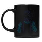 Кружка цветная UV-DTF