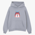 Толстовка худи оверсайз