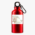 Металлическая бутылка 400 мл UV-DTF