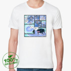 Мужская футболка органик