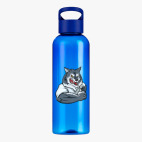 Прозрачная спортивная бутылка