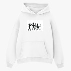 Толстовка худи оверсайз