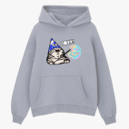 Толстовка худи оверсайз