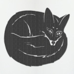 Черная лисичка