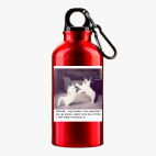 Металлическая бутылка 400 мл UV-DTF