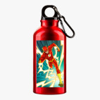 Металлическая бутылка 400 мл UV-DTF