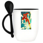 Кружка с ложкой