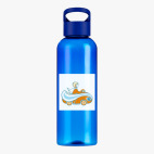 Прозрачная спортивная бутылка