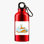 Металлическая бутылка 400 мл UV-DTF