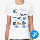 Женская спортивная футболка