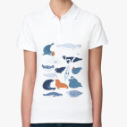 Женская рубашка поло