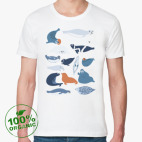 Мужская футболка органик