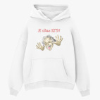 Толстовка худи оверсайз