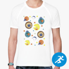 Мужская спортивная футболка