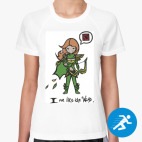 Женская спортивная футболка