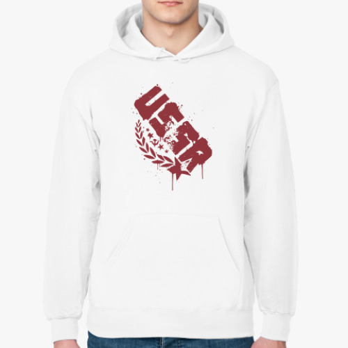 Толстовка худи с принтом USSR