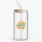 Банка с бамбуковой крышкой