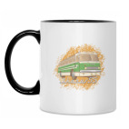 Кружка двухцветная