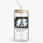 Банка с бамбуковой крышкой