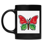 Кружка цветная UV-DTF