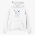 Толстовка худи оверсайз