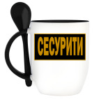 Кружка с ложкой